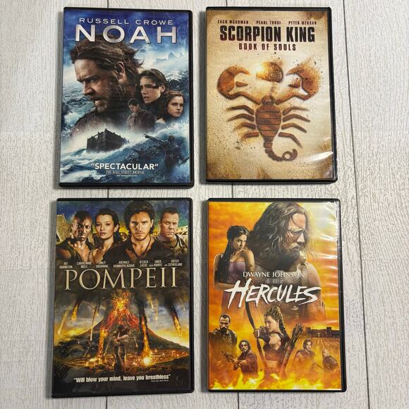 10 Movie DVD Bundle Epic Battles, Ancient Myths, and Heroic Journeys - Picture 6 of 13
